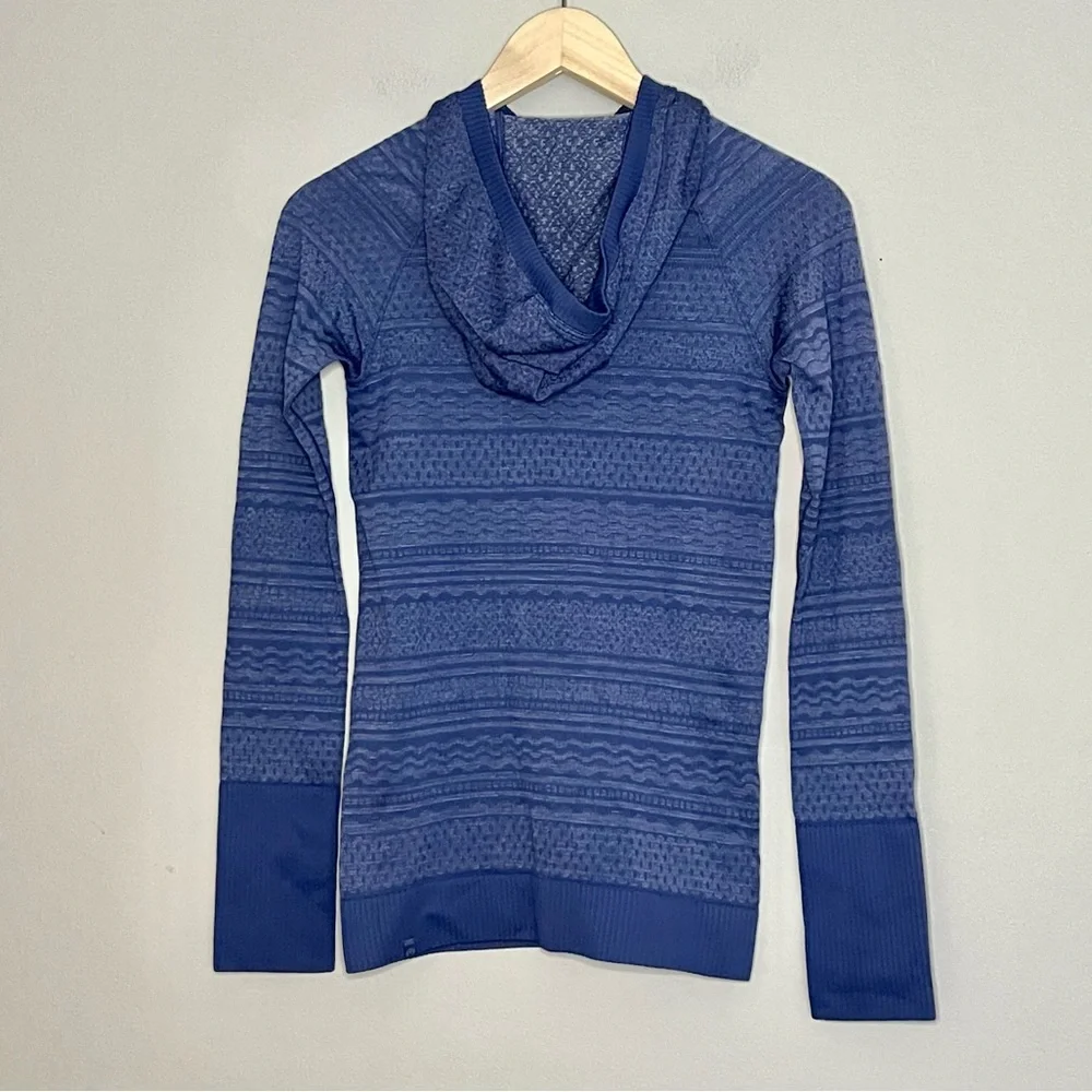Lululemon Rest Less Pullover Hoodie Gatsby Blue